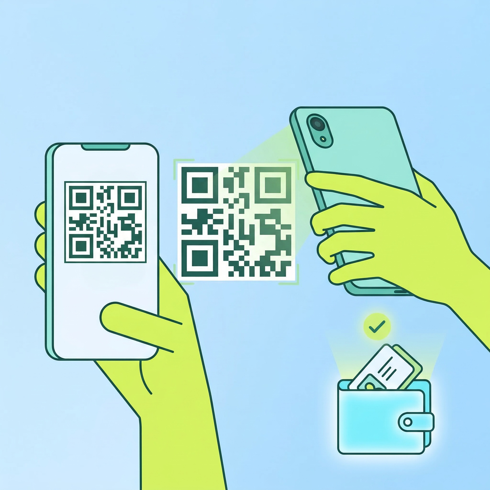 End-user scans this QR code with any EUDI compliant Wallet