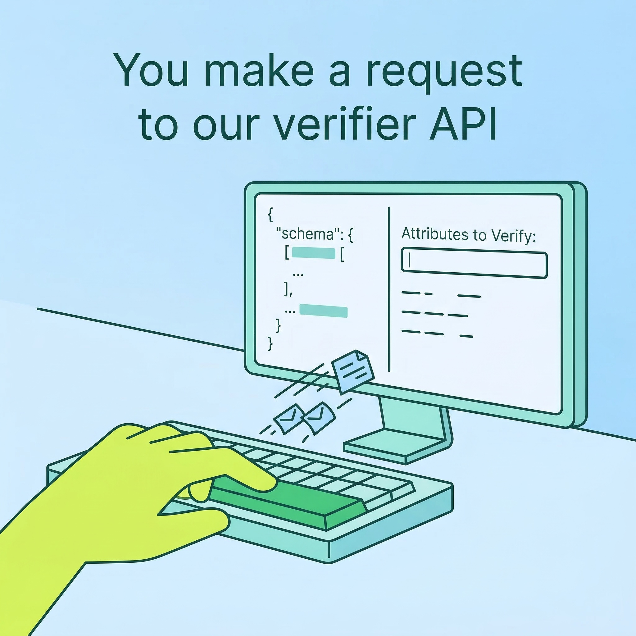 Make a request to our verifier API 