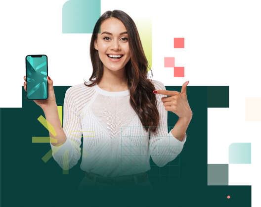 womanwhosmileswithphone